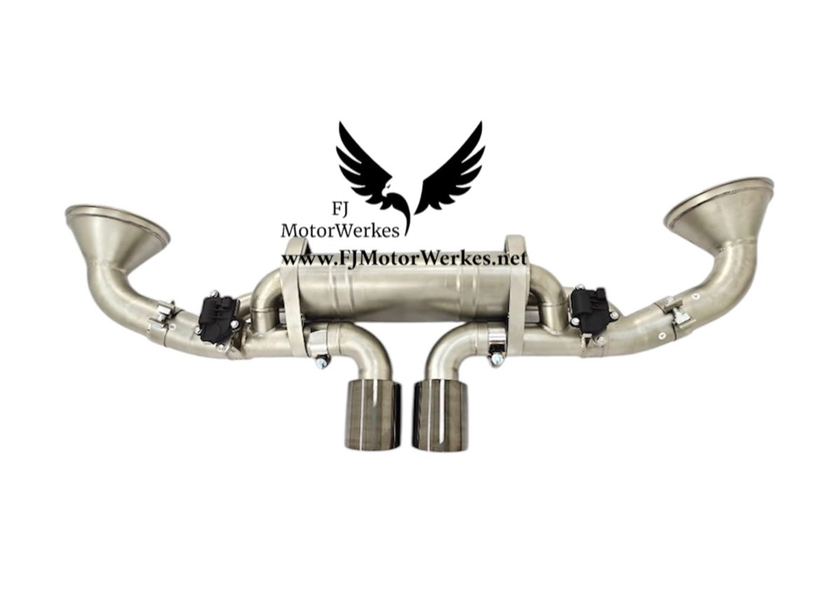 Porsche 911 992 GT3 GT3RS Valved cat-back exhaust system