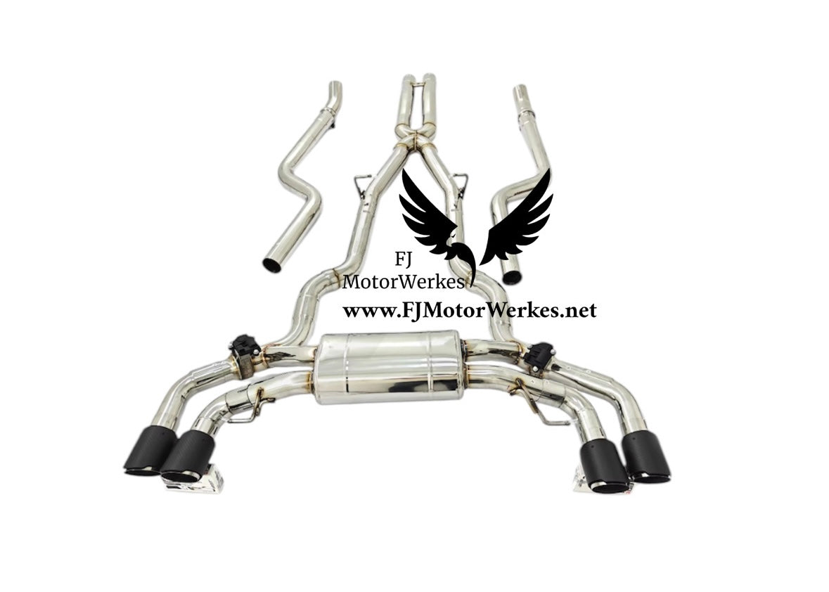 BMW M850i G14/G15/G16
Valved Muffler Performance Catback Exhaust System