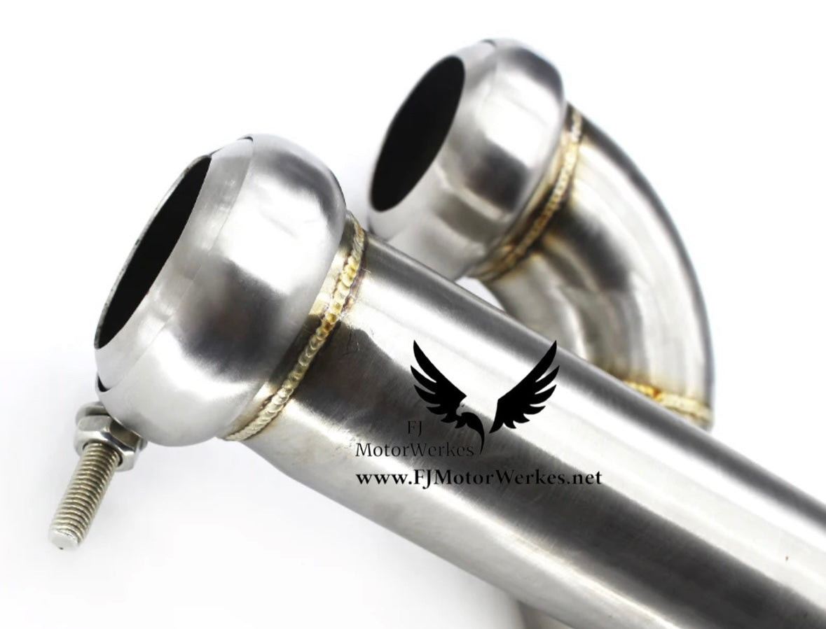 Bmw M5 M6 E60 E61 E63 E64 Full Catback Exhaust system inc Midpipe