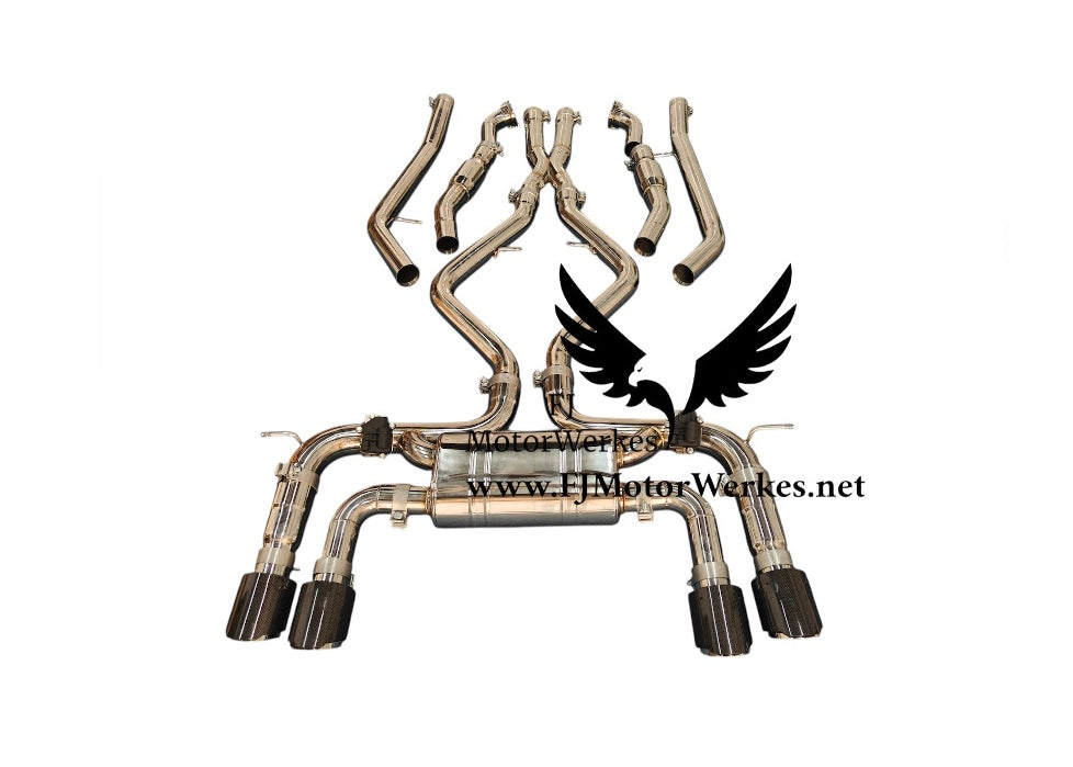 Bmw X5M X6M Full Catback Exhaust 2009 - 2014 E70 E71