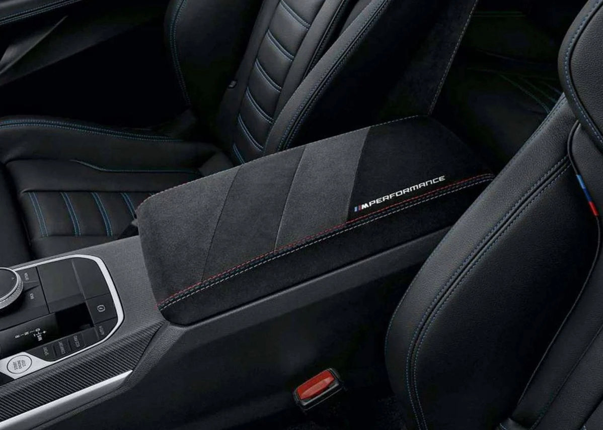 GENUINE BMW M3 M4 G80 G81 G82 G83 M2 G87 2 SERIES G42 M PERFORMANCE ALCANTARA ARMREST
