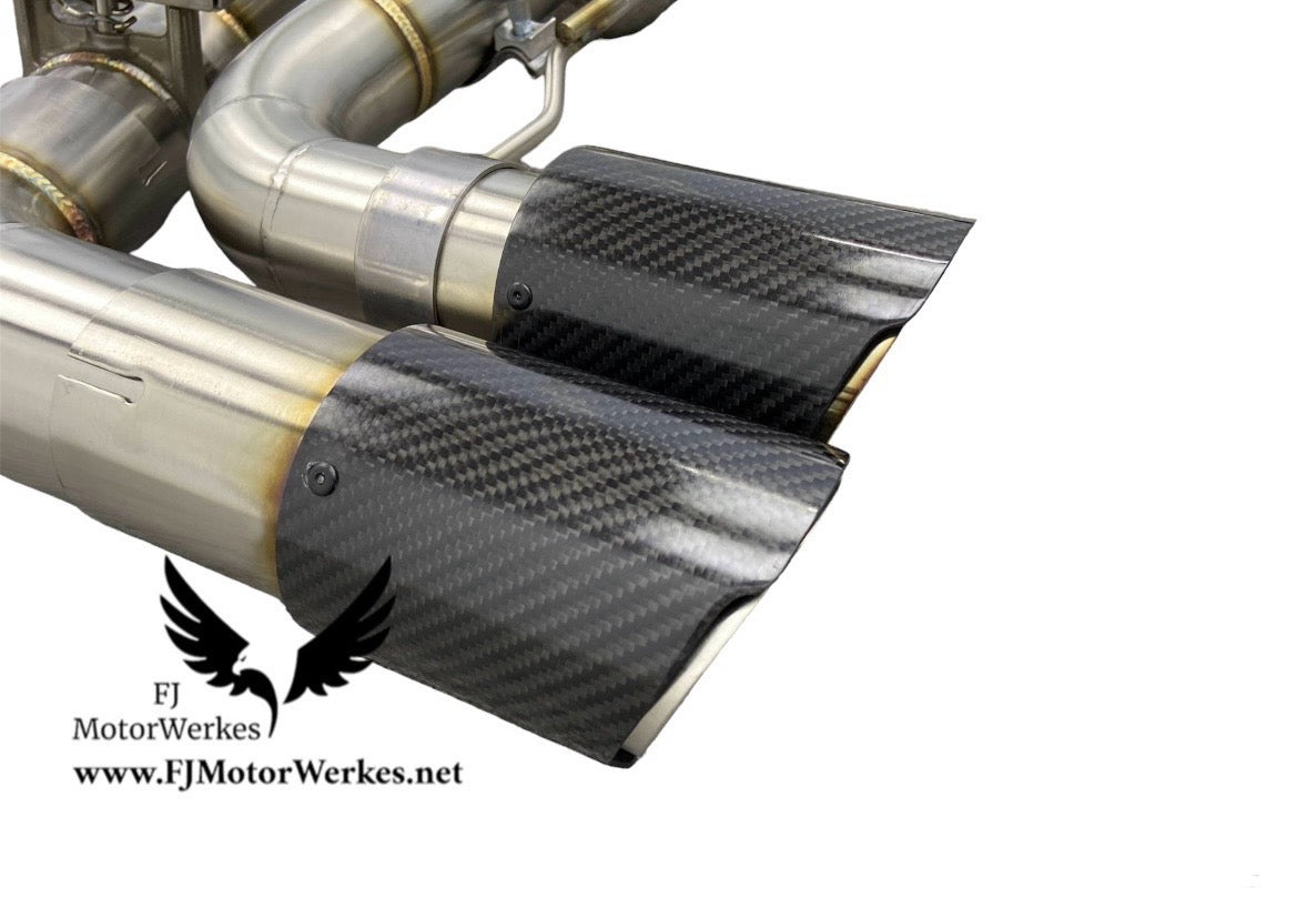 Bmw m340i m440i B58 2018-2025 40i M40i Full Catback Exhaust system inc Midpipe