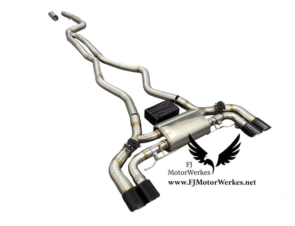 Bmw m340i m440i B58 2018-2025 40i M40i Full Catback Exhaust system inc Midpipe