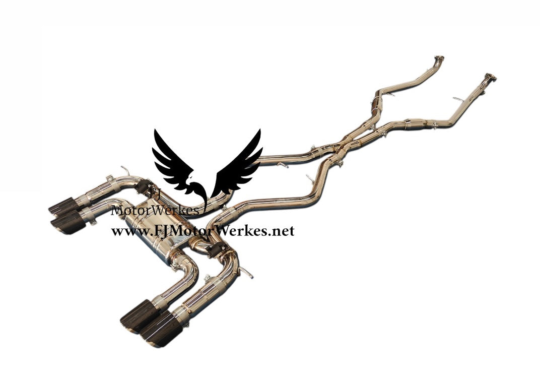 Bmw X5M X6M Full Catback Exhaust 2009 - 2014 E70 E71
