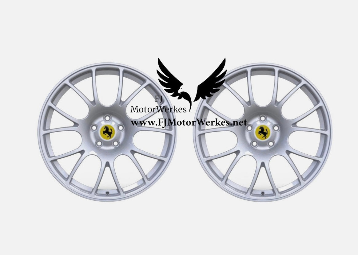 FJ MotorWerkes Ferrari 360 / F430 Challenge Stradale 19” Fully Forged Alloy Wheel Set