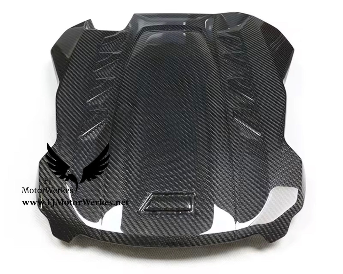 Bmw X5M X6M F95 F96 Carbon Fibre Engine Cover