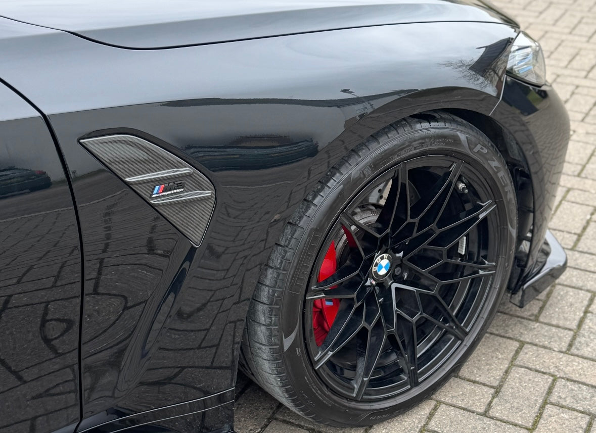 BMW M3 M4 CARBON FIBRE REPLACEMENT SIDE FENDER TRIM G80 G81 G82 G83