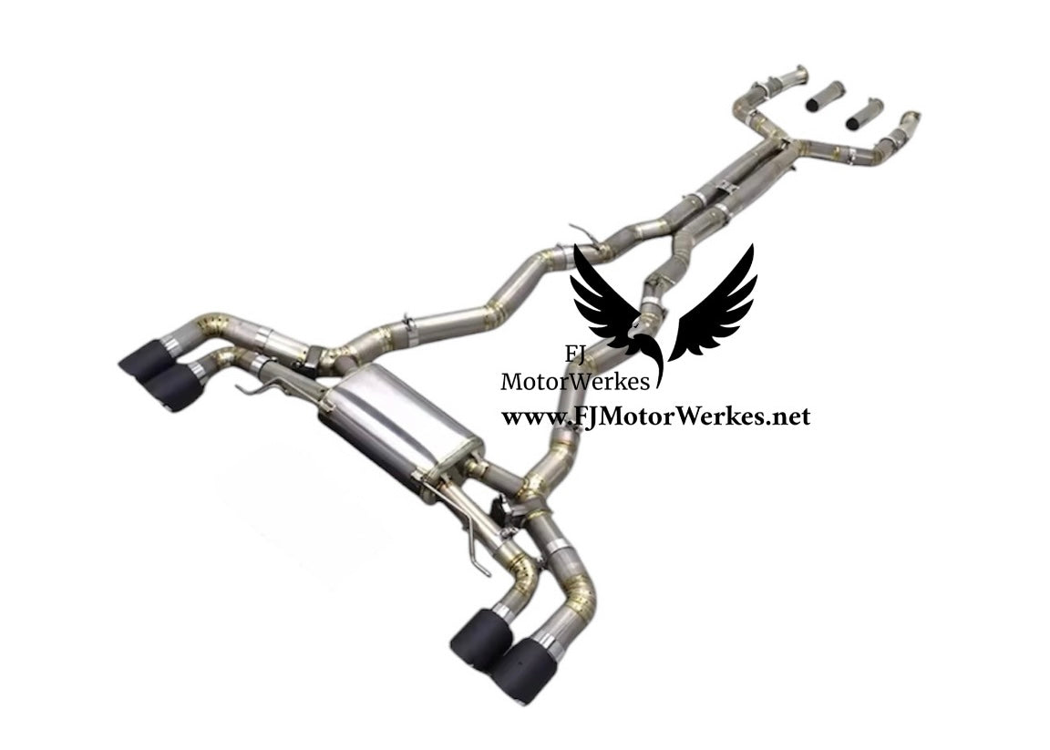 Bmw m5 f90 pre lci Catback titanium