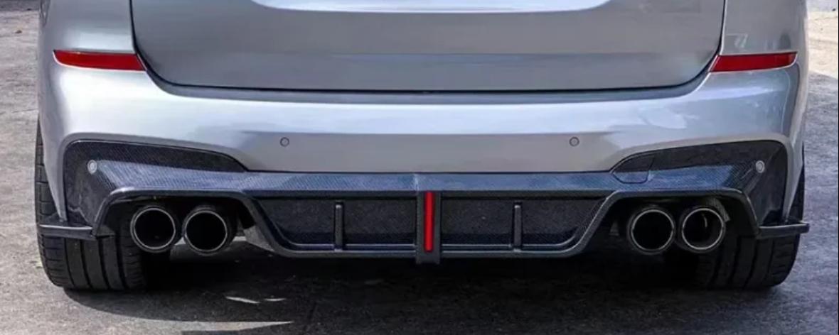 Bmw X3M X4M Vader F1 rear Carbon diffuser - 2 Styles 2019-2024