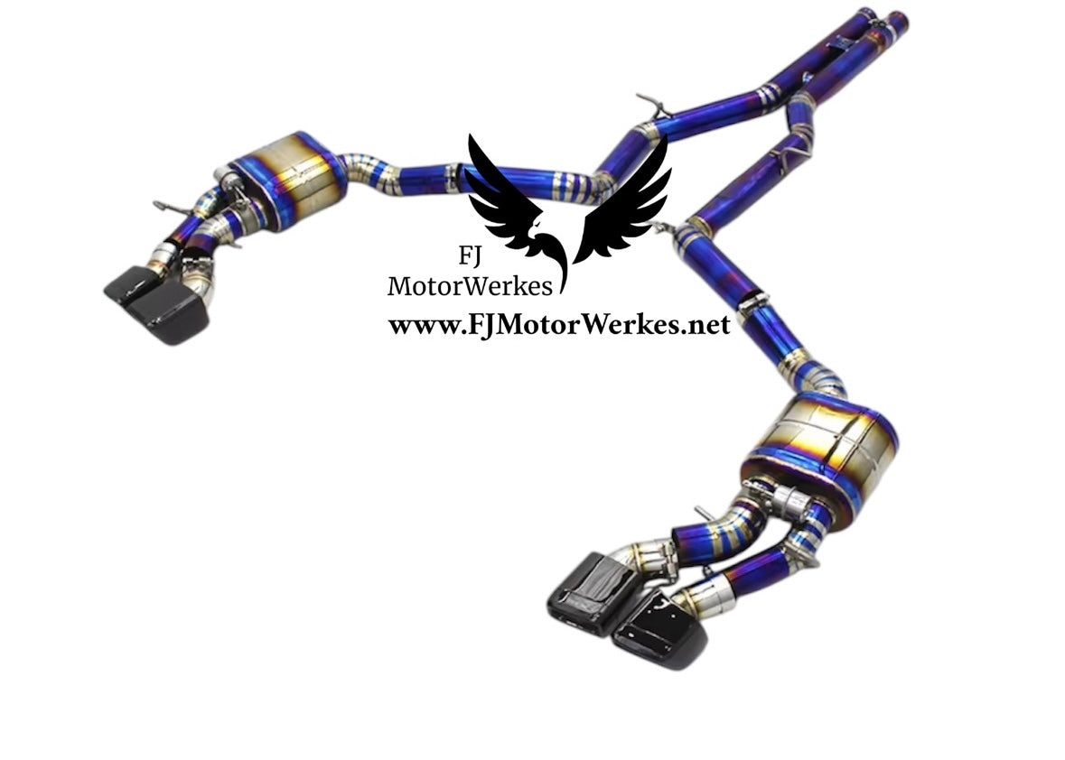 Mercedes-Benz CLS63 AMG AMG Valved Titanium Catback Exhaust System (C219) 6.2 L V8 2007–2014