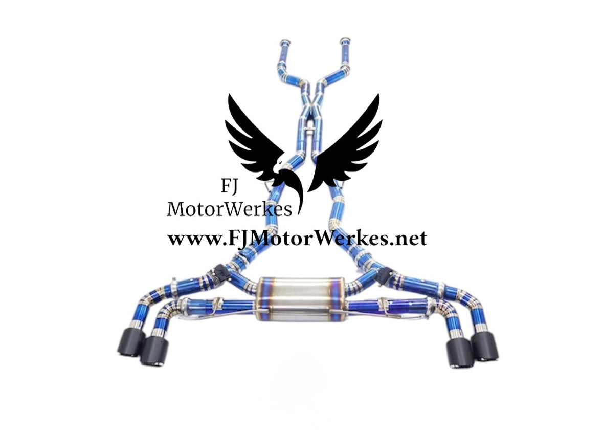 Bmw M5 G90 Exclusive Titanium Valved Catback System Performance Exhaust
