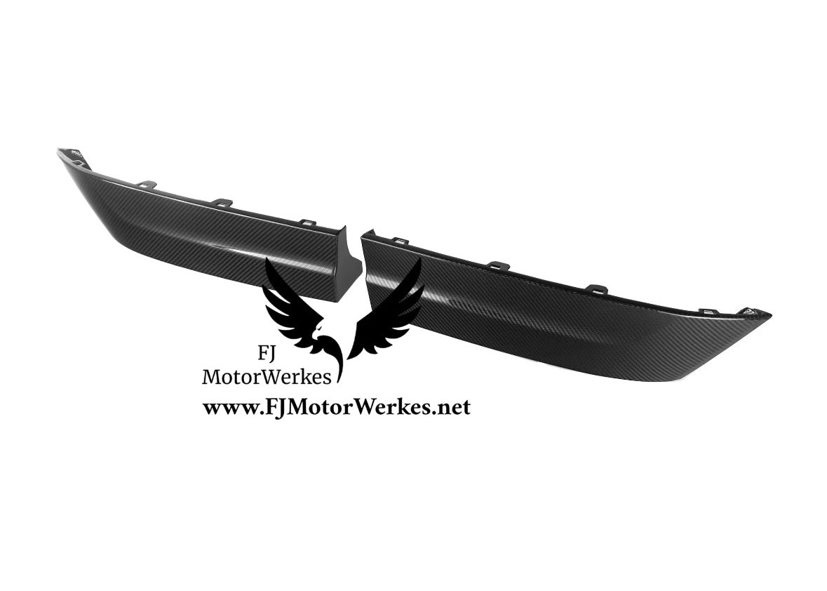 Bmw X5M X6M F95 F96 Rear LD Inspired Lower Corner Splitter Splats
