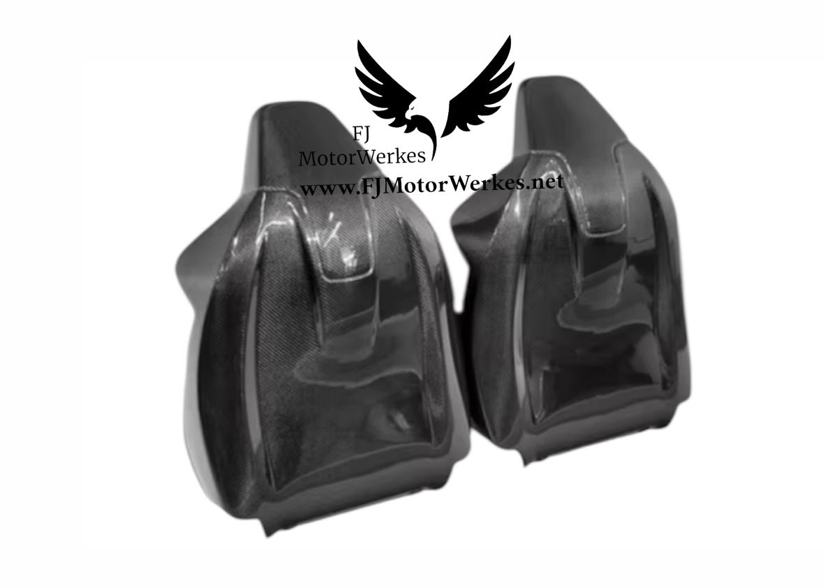 Bmw M8 F91 Carbon Seat Back Cover