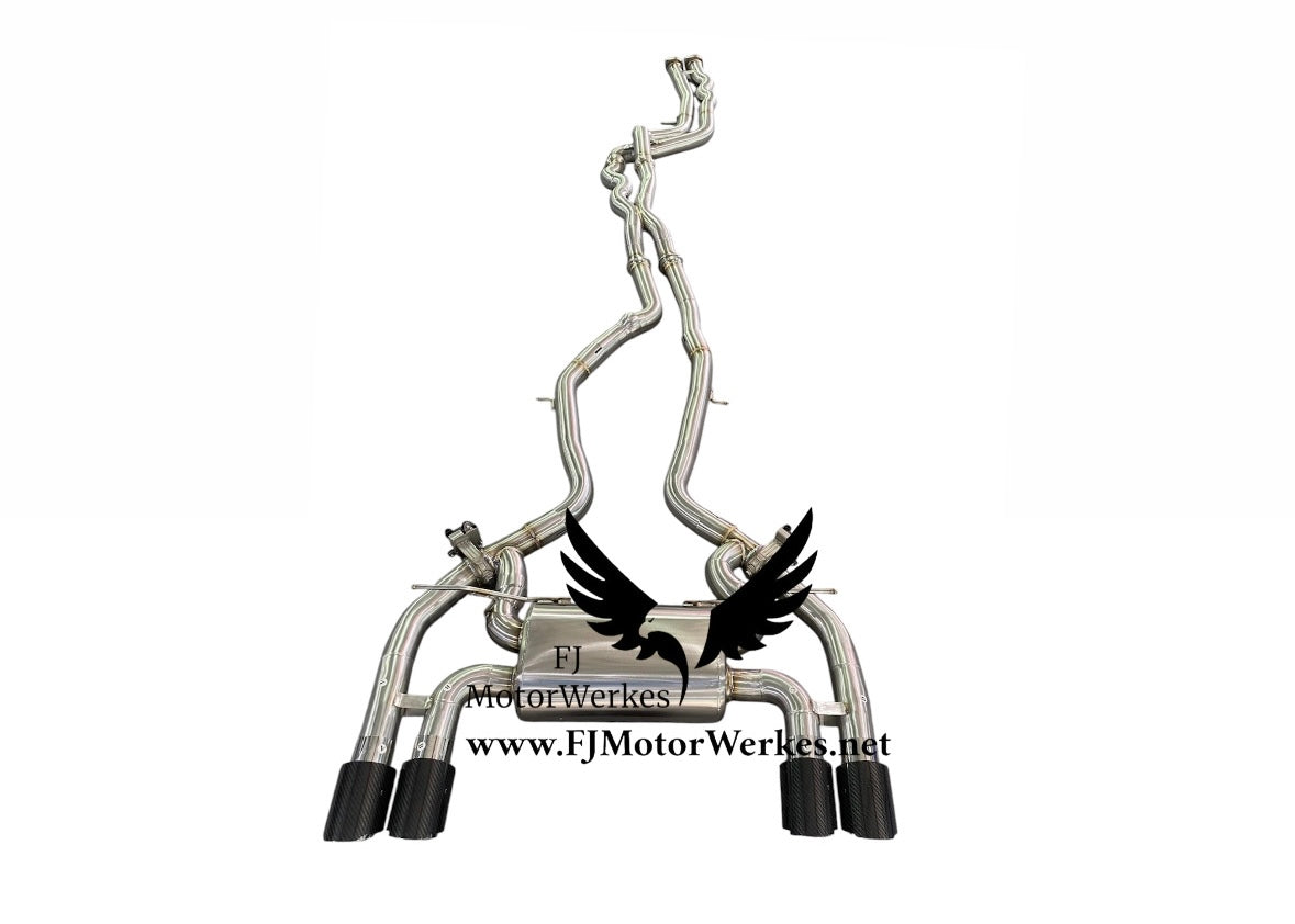 Bmw M2 Competition M2C F87 Catback Exhaust System inc Equal length Midpipe