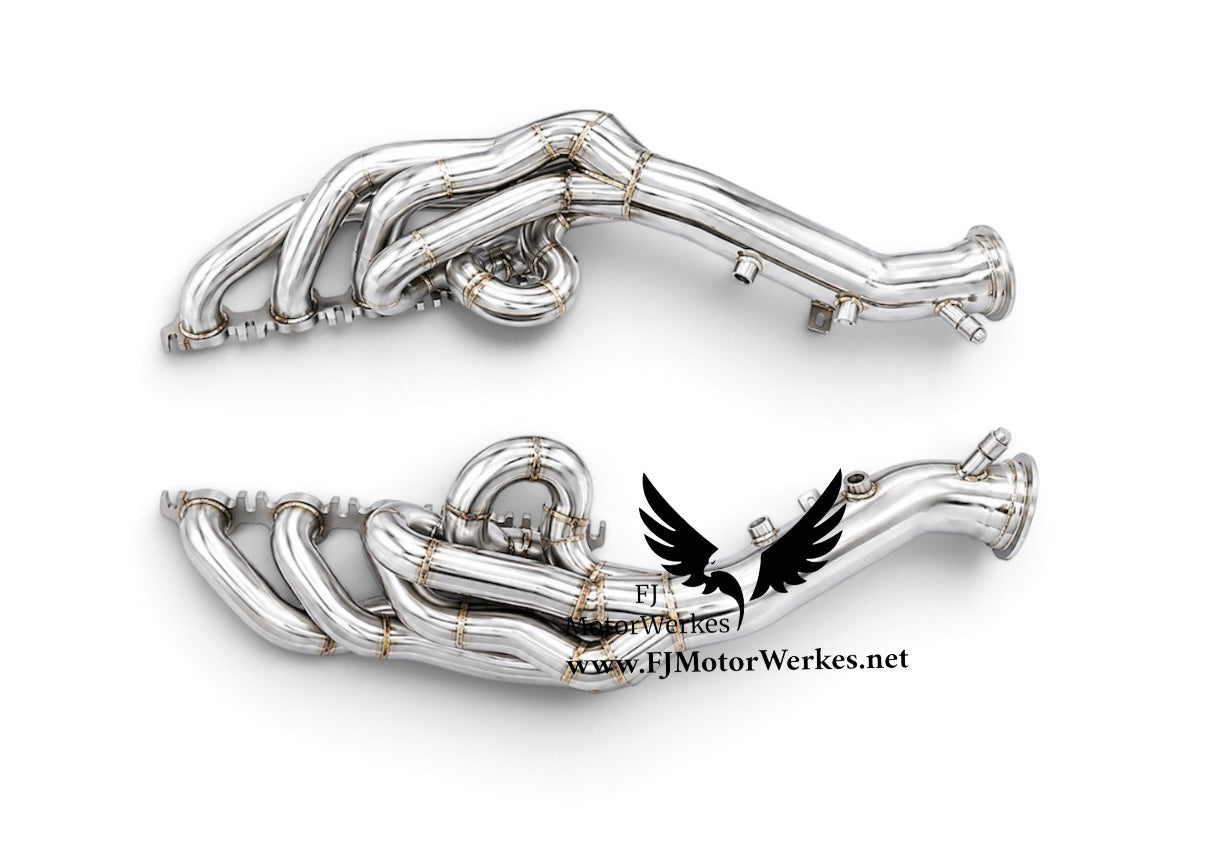 Lamborghini Huracán Evo Sto Performante Competition Headers Manifold Decat Downpipes