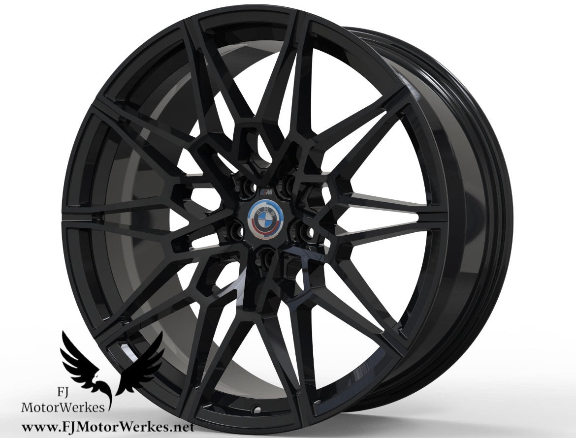 Bmw M3 M4 20” Front Wheels x2 826M Style Fully Forged Alloy Upgrade G80 G81 G82 G83 inc Xdrive