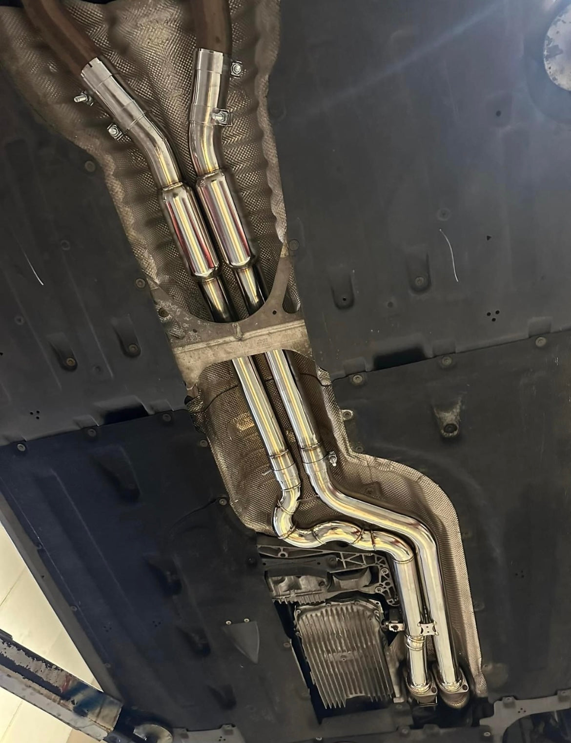 Bmw X3M X4M Comp Stainless Steel EQUAL LENGTH MIDPIPE Pipe F97 F98 High Flow