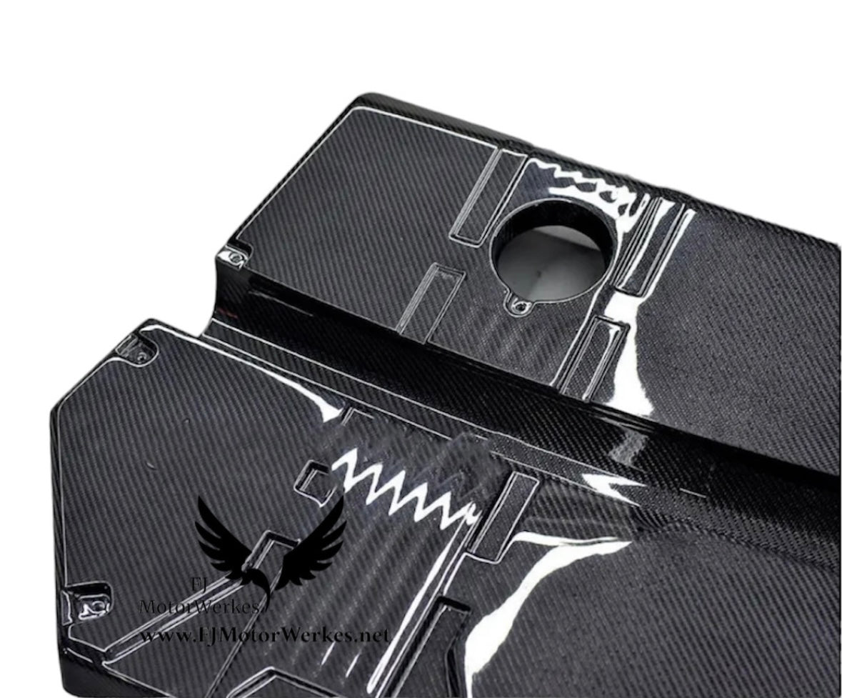 Bmw X3M X4M Intake kit inc Carbon Fibre Engine cover & Performance panel filters F97 F98