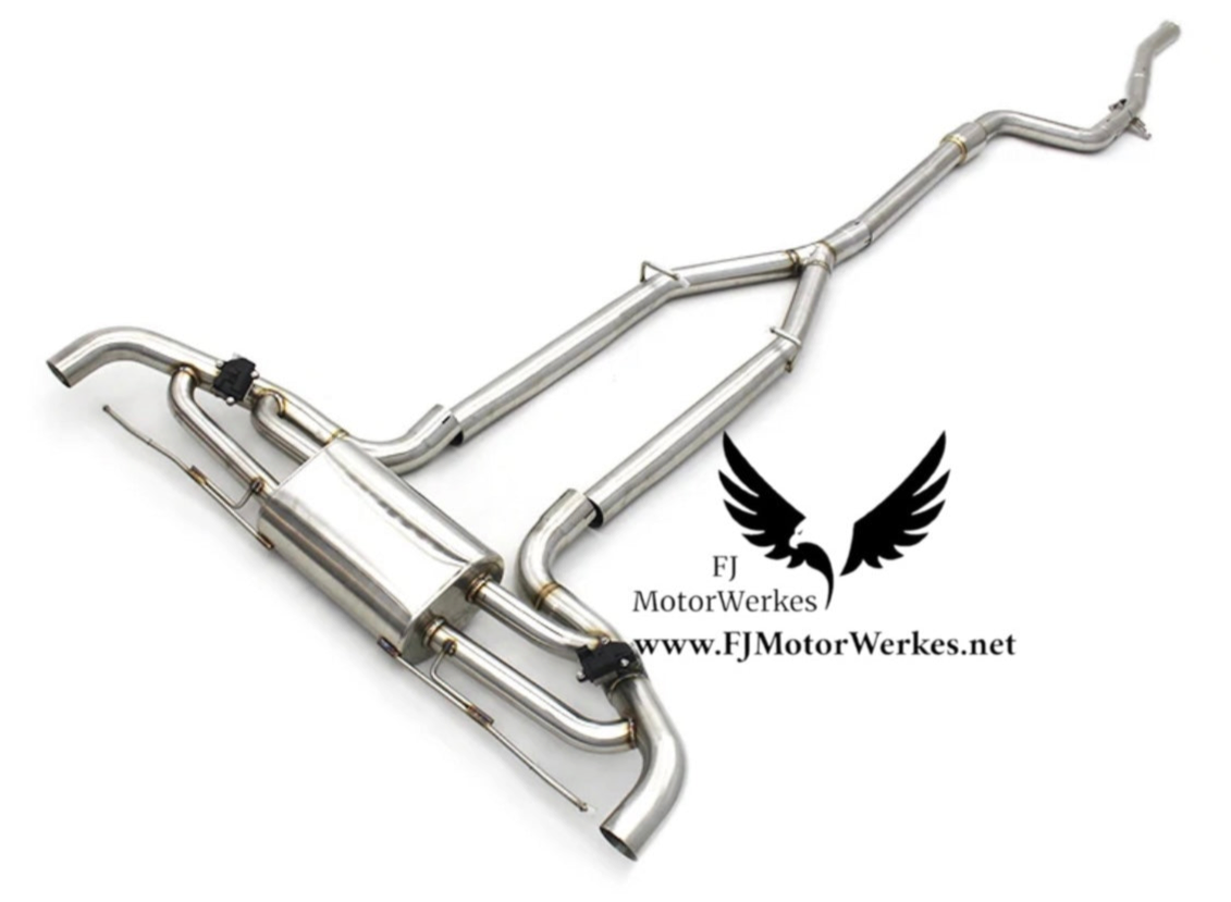 Bmw 840i 40I B58 G14/G15/G16 Full Catback Exhaust system 2019-2022