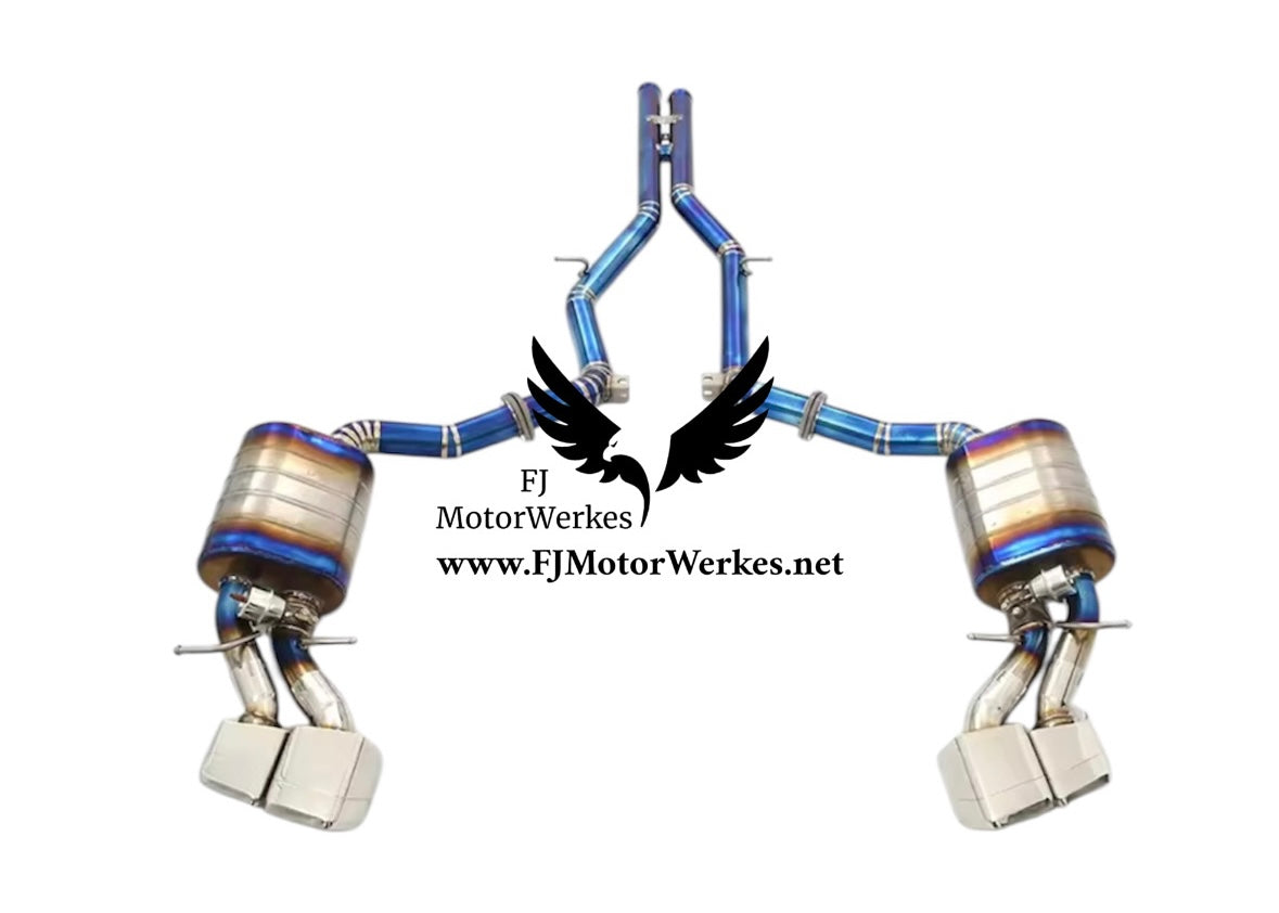 Mercedes-Benz CLS63 AMG AMG Valved Titanium Catback Exhaust System (C219) 6.2 L V8 2007–2014