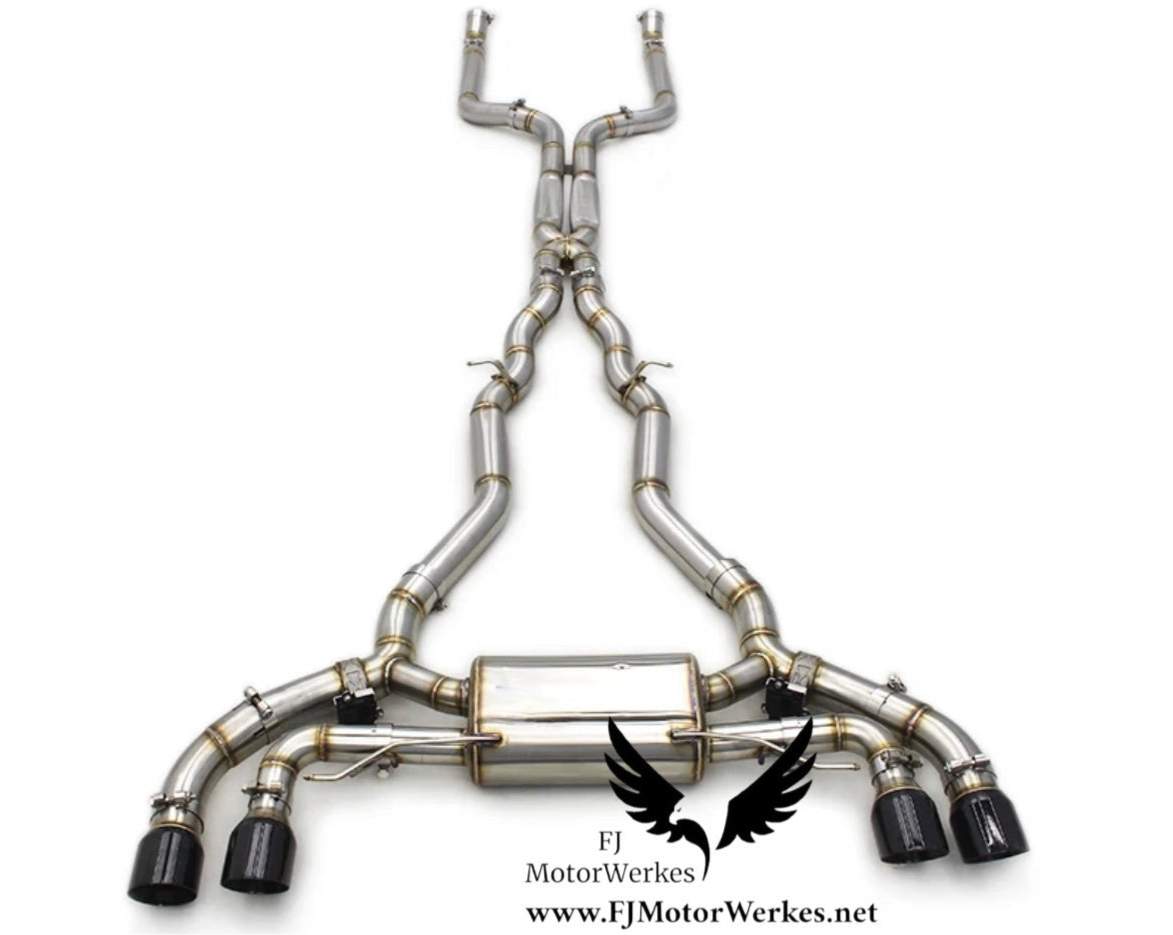 Bmw M550i G30 CatBack Exhaust System inc Centre pipe