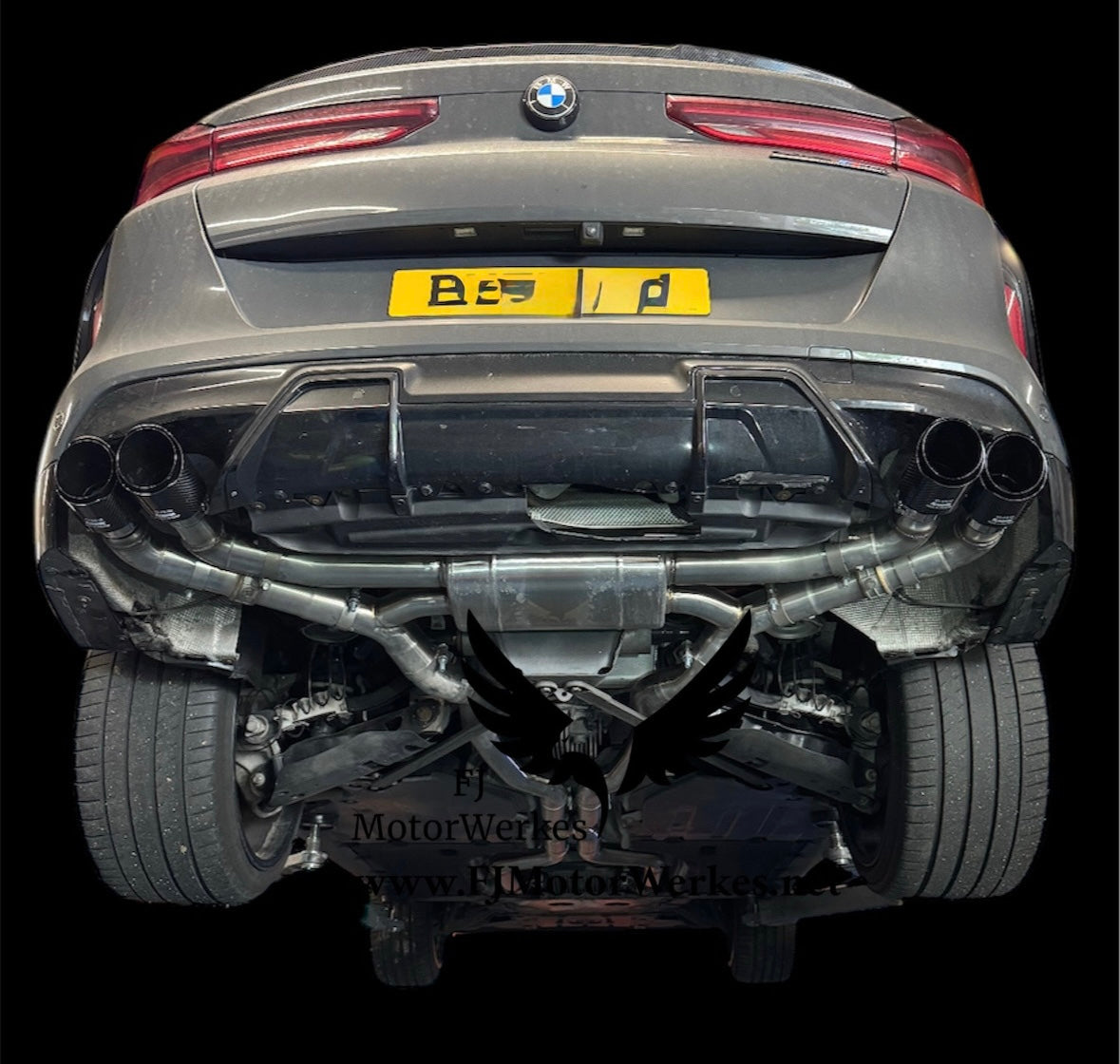 Bmw X5M X6M F95 F96 Full Catback exhaust system Pre Lci + Lci