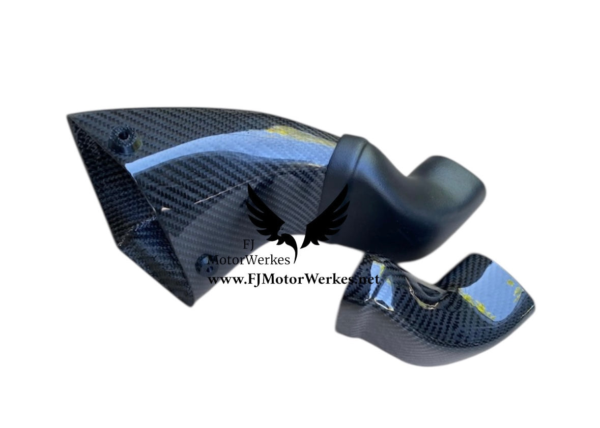 FJ MotorWerkes BMW M3 M4 Air Duct Intake Grill Scoops Carbon Fibre or Poly (G80 G81 G82 G83)