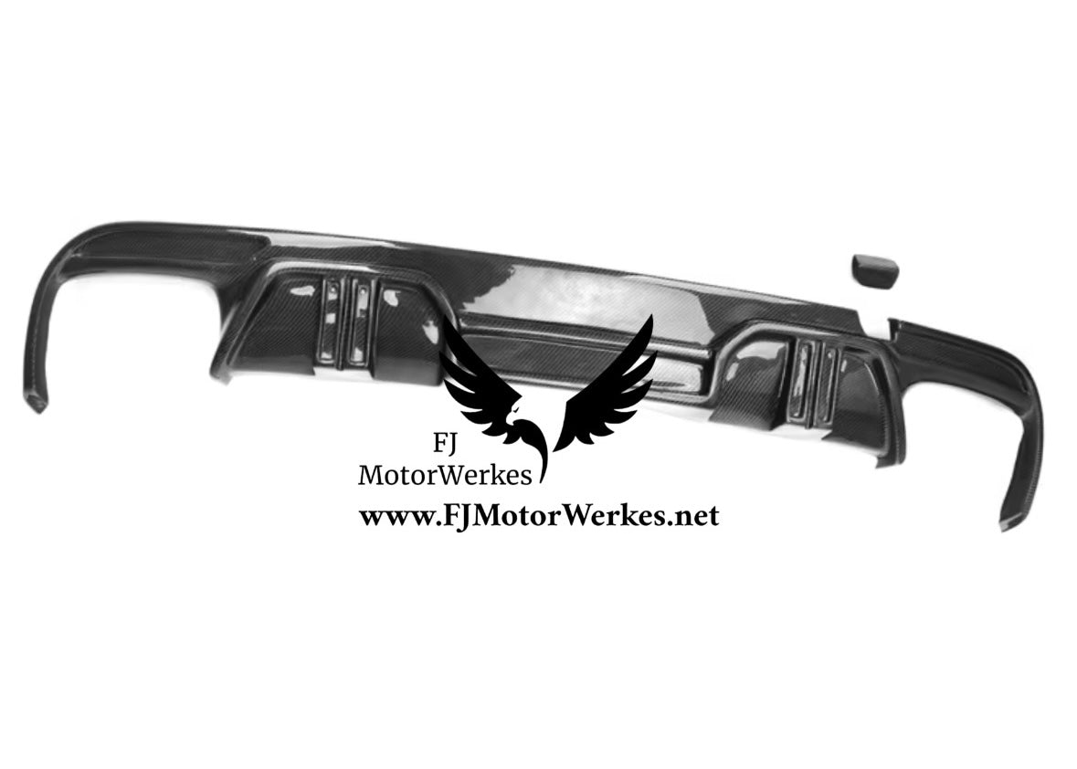 Bmw X5M F95 Carbon Fibre Rear Diffuser - LD style