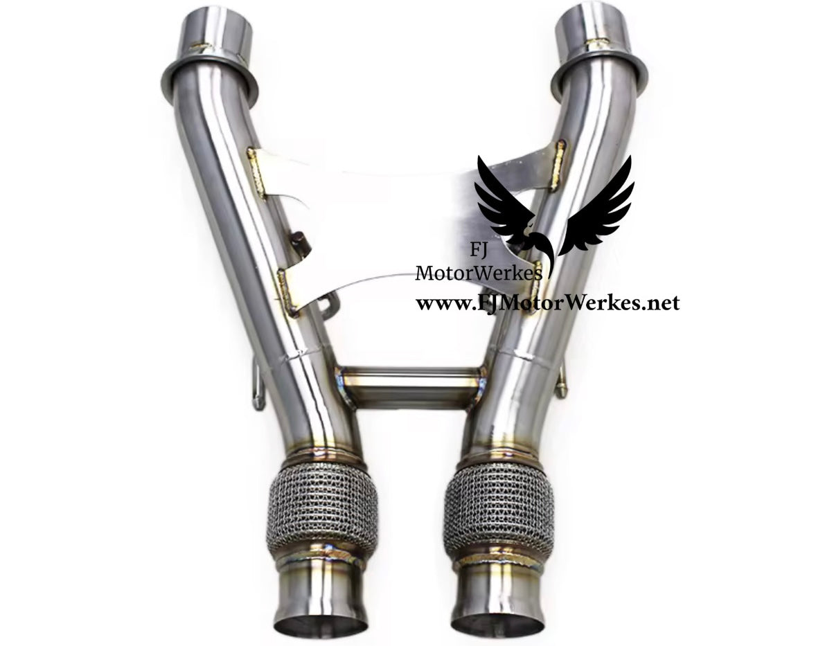 McLaren Artura 2022+ FJ Motorwerkes Stainless Steel Exhaust Straight Pipe System