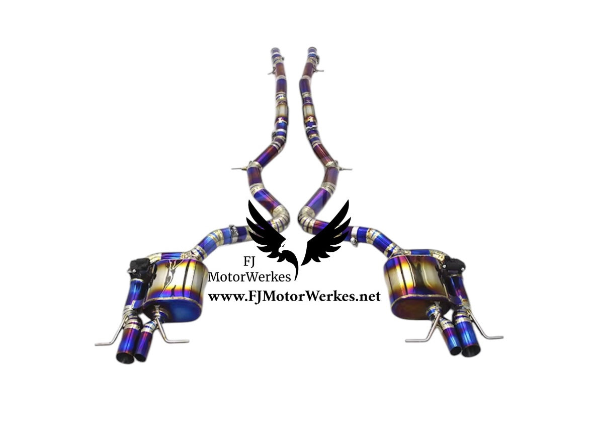 Mercedes-Benz S500 + S63 AMG W222 5.5L BiTurbo 2014–2017
Titanium Performance Catback System