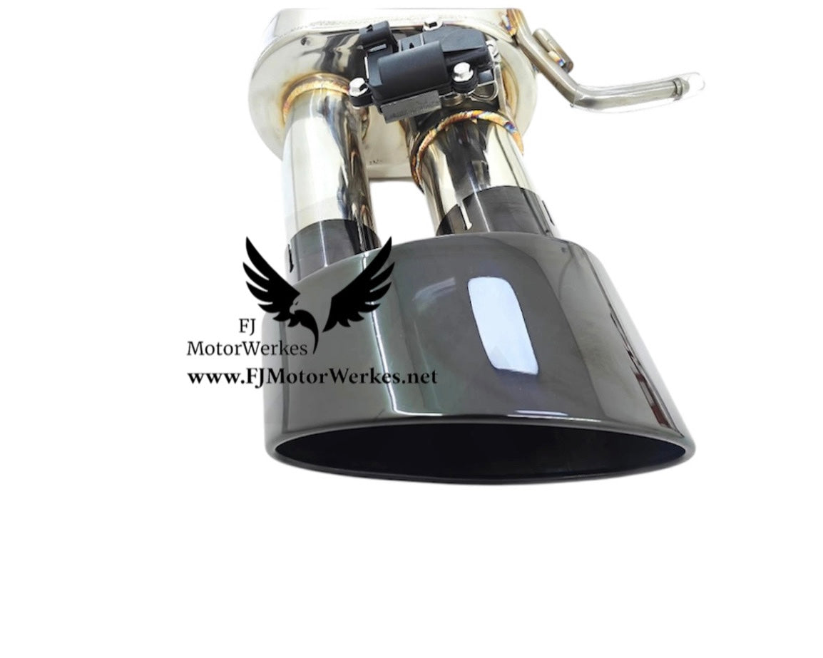 Audi Rs6 Rs7 C8 Full Sports Exhaust Catback, Front pipes Valved system inc tips