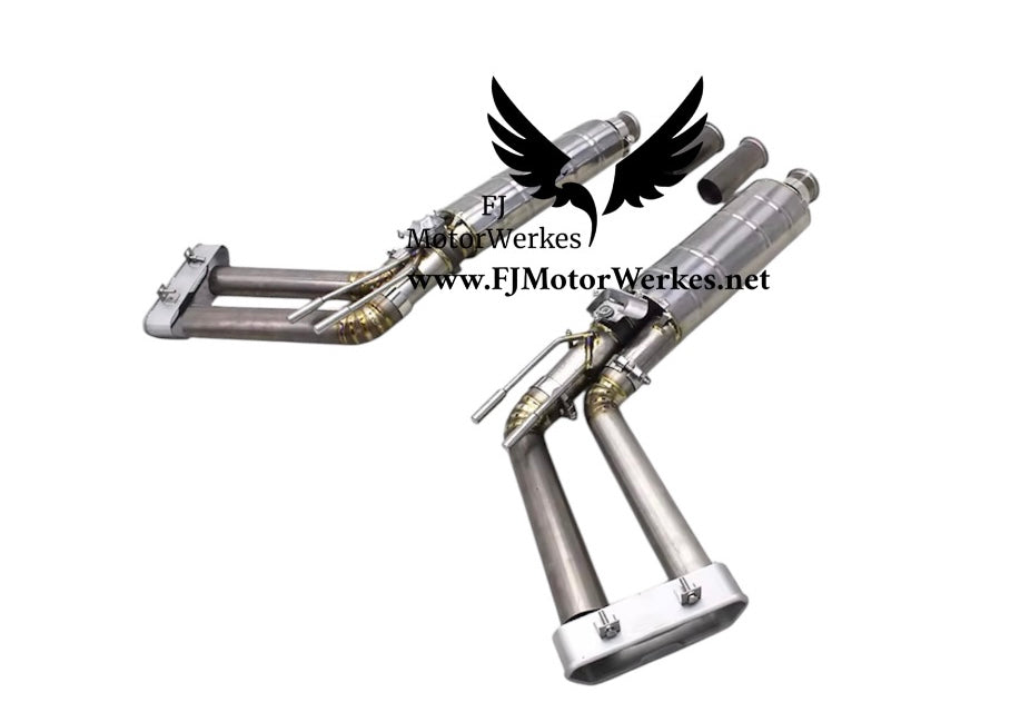 Mercedes-Benz G63 AMG Titanium Catback Mufflers (W464) 4.0 L BiTurbo 2019–2023