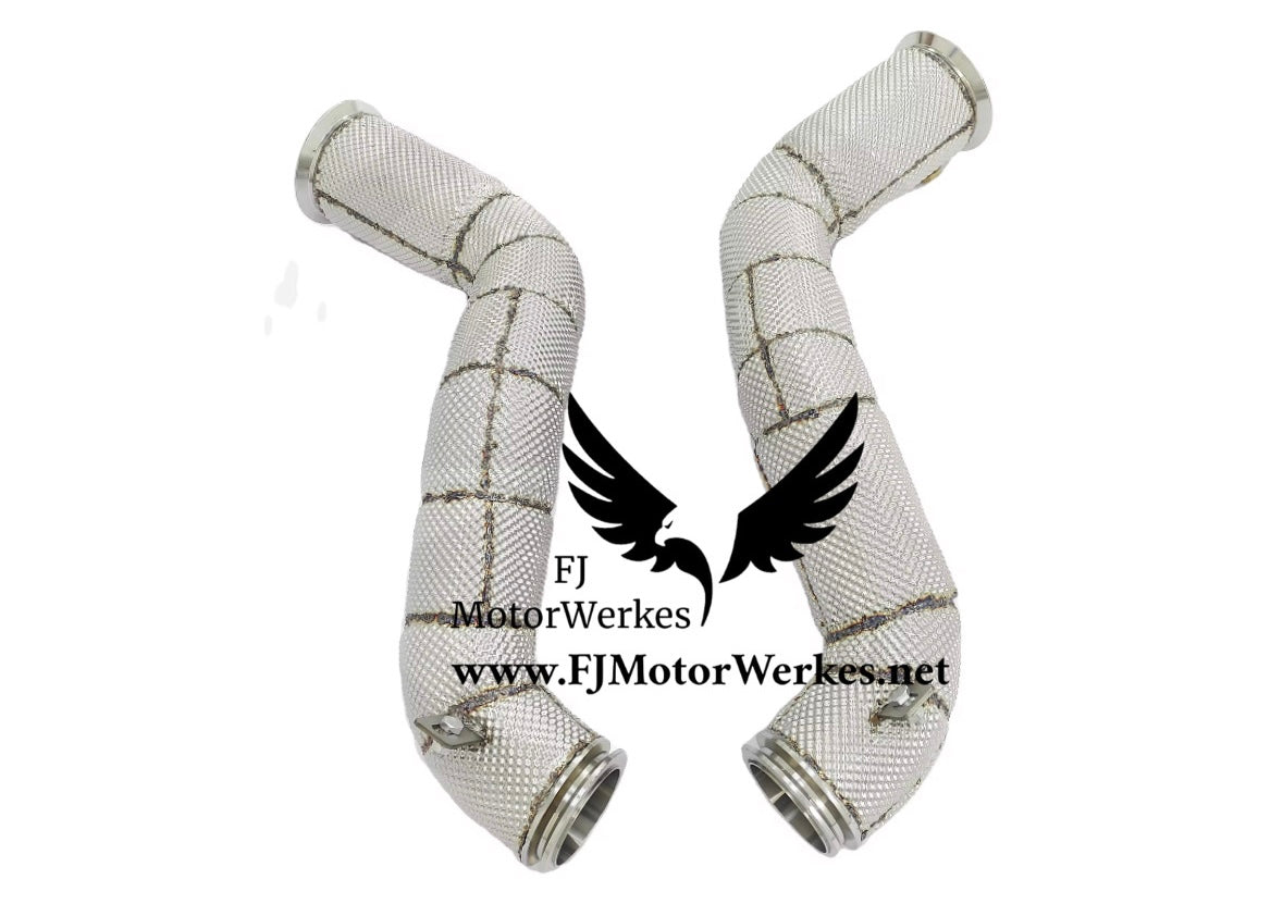 McLaren GT / GTS M840T 2019+ Stainless Steel Decat Downpipe FJ Motorwerkes