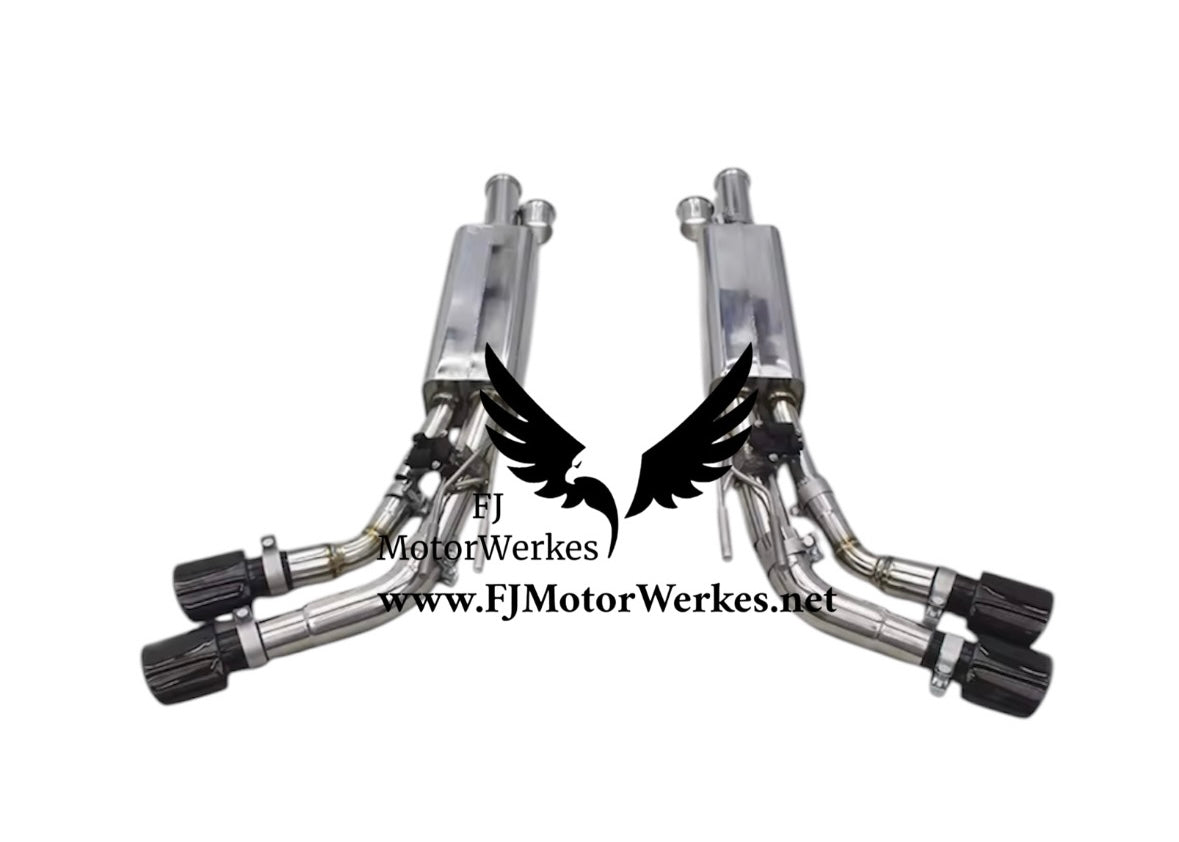Mercedes-Benz G63 AMG Stainless Steel Valved Catback Mufflers (W463A - W464) 4.0L BiTurbo 2019–2024