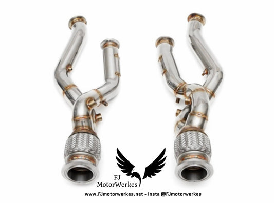 Lamborghini Aventador LP700-4 LP720-4 LP750-4 SV 6.5L V12 2011+ Decat Downpipes