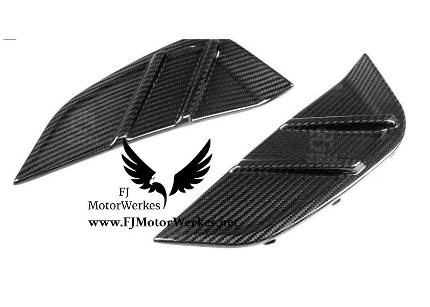 BMW M3 M4 CARBON FIBRE REPLACEMENT SIDE FENDER TRIM G80 G81 G82 G83