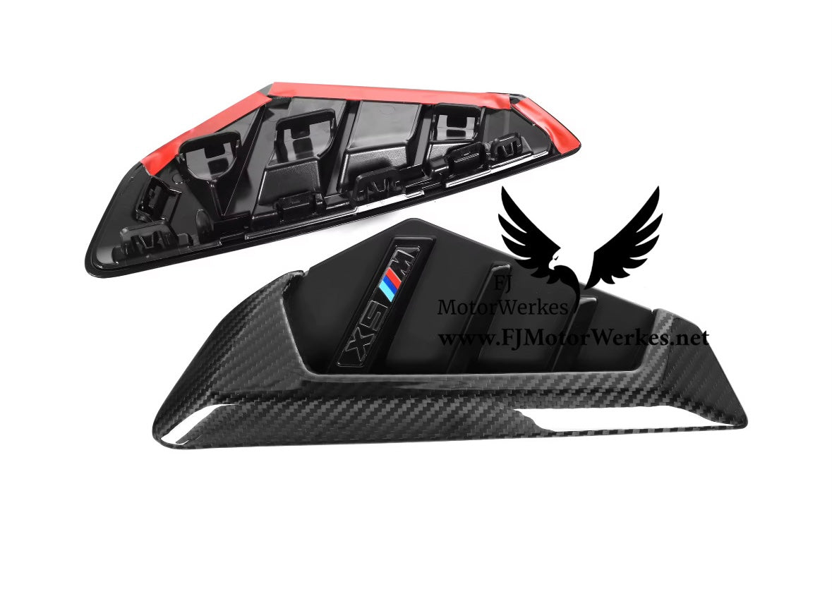 Bmw X5M LCI F95 Front Fender Carbon Fibre Vents