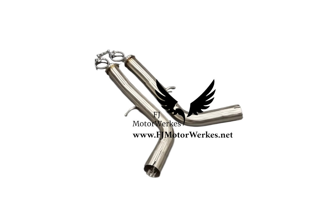 FJ Motorwerkes Mercedes G63 AMG (W463A - W464) OPF/GPF Delete Pipe – Mercedes G63 AMG W464 2019+
