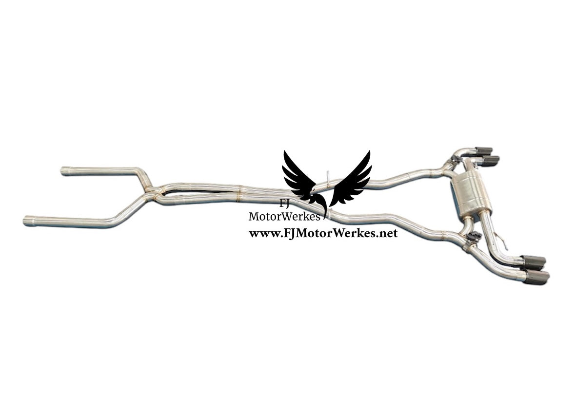 Bmw M8 F91 F92 F93 PRE LCI Full Catback Exhaust system 2018 - 2021