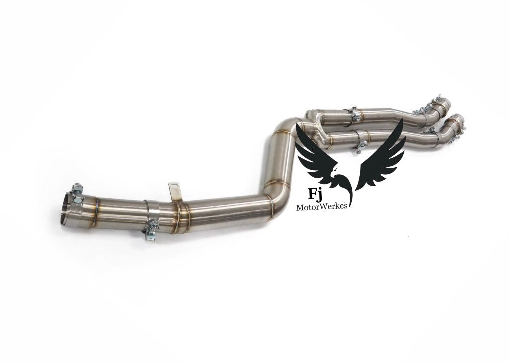 FJ MotorWerkes – BMW X3 M40i / X4 M40i GPF OPF Resonator Delete Midpipe