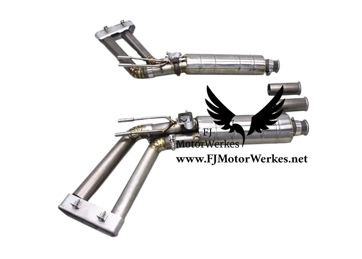 Mercedes-Benz G63 AMG Titanium Catback Mufflers (W464) 4.0 L BiTurbo 2019–2023