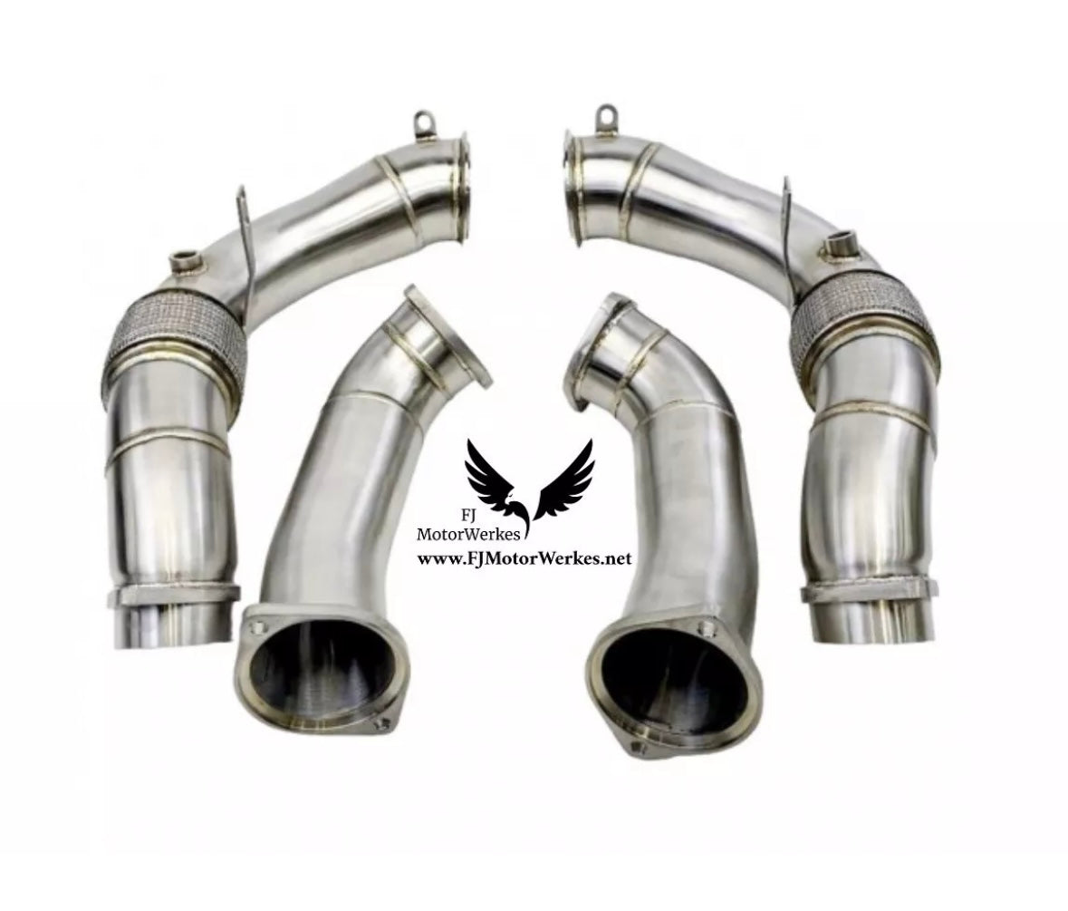 Bmw X5 X6 X7 M60i 760 ix Decat Downpipes primary & secondary 2022+