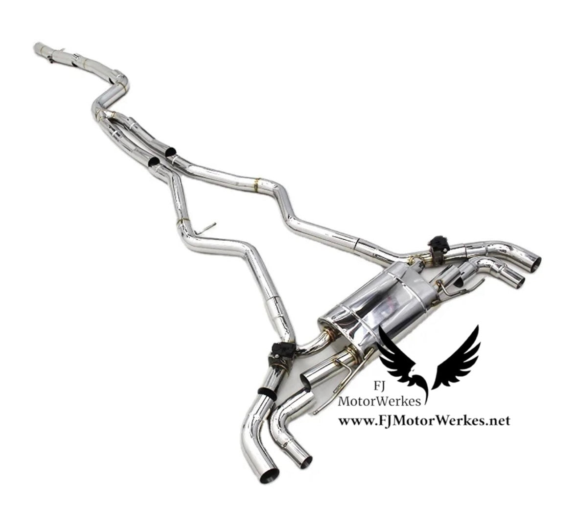 Bmw m340i m440i B58 2018-2025 40i M40i Full Catback Exhaust system inc Midpipe