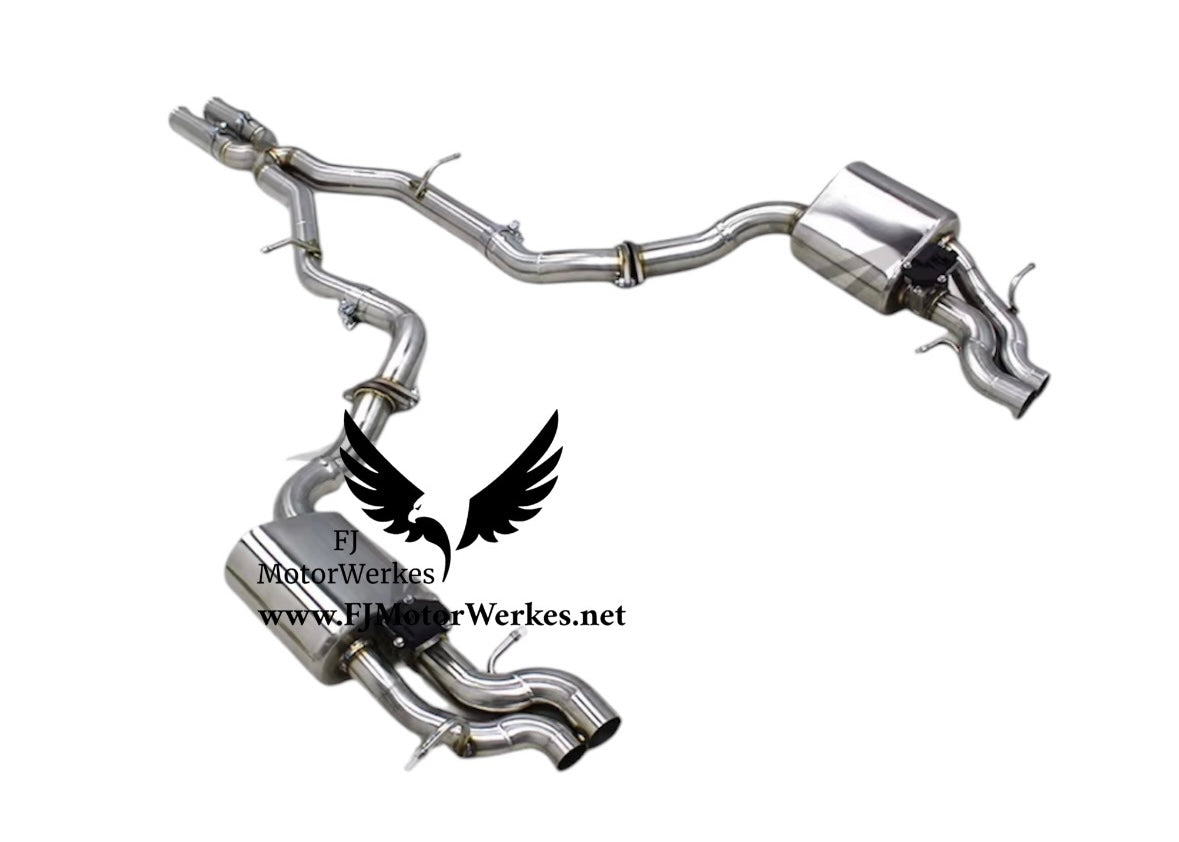 Mercedes-Benz E63 E63S AMG Valvetronic Exhaust Catback System (W212) 6.2L V8 2007 2016