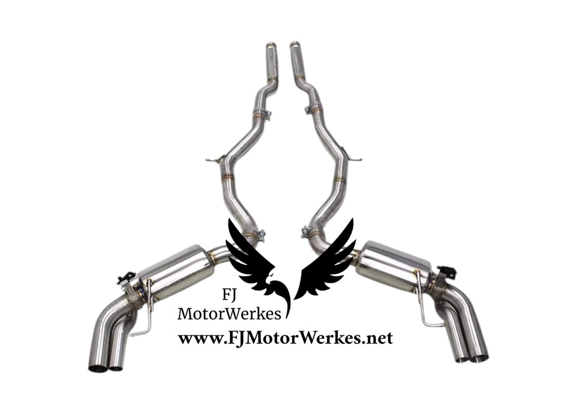 Mercedes-Benz S63 AMG Stainless Steel Performance Catback system Coupe C217 5.5L BiTurbo 2014–2018