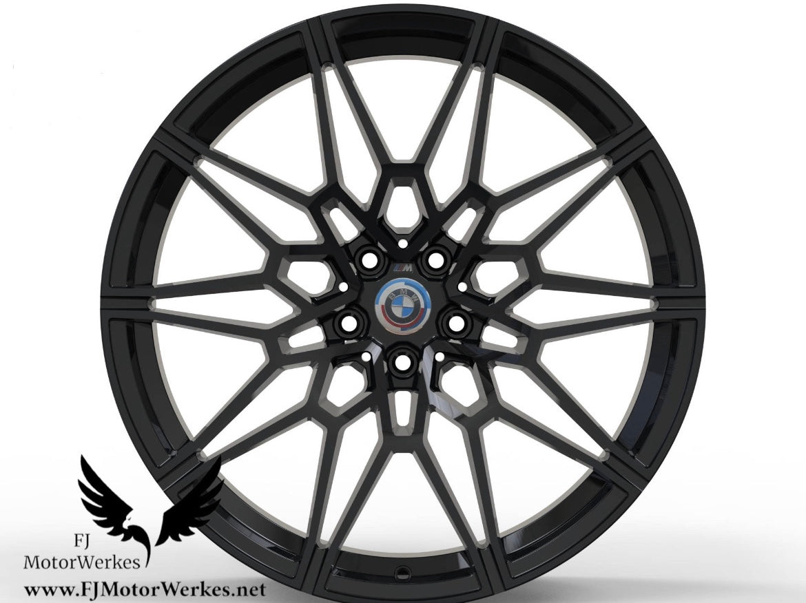 Bmw M3 M4 20” Front Wheels x2 826M Style Fully Forged Alloy Upgrade G80 G81 G82 G83 inc Xdrive