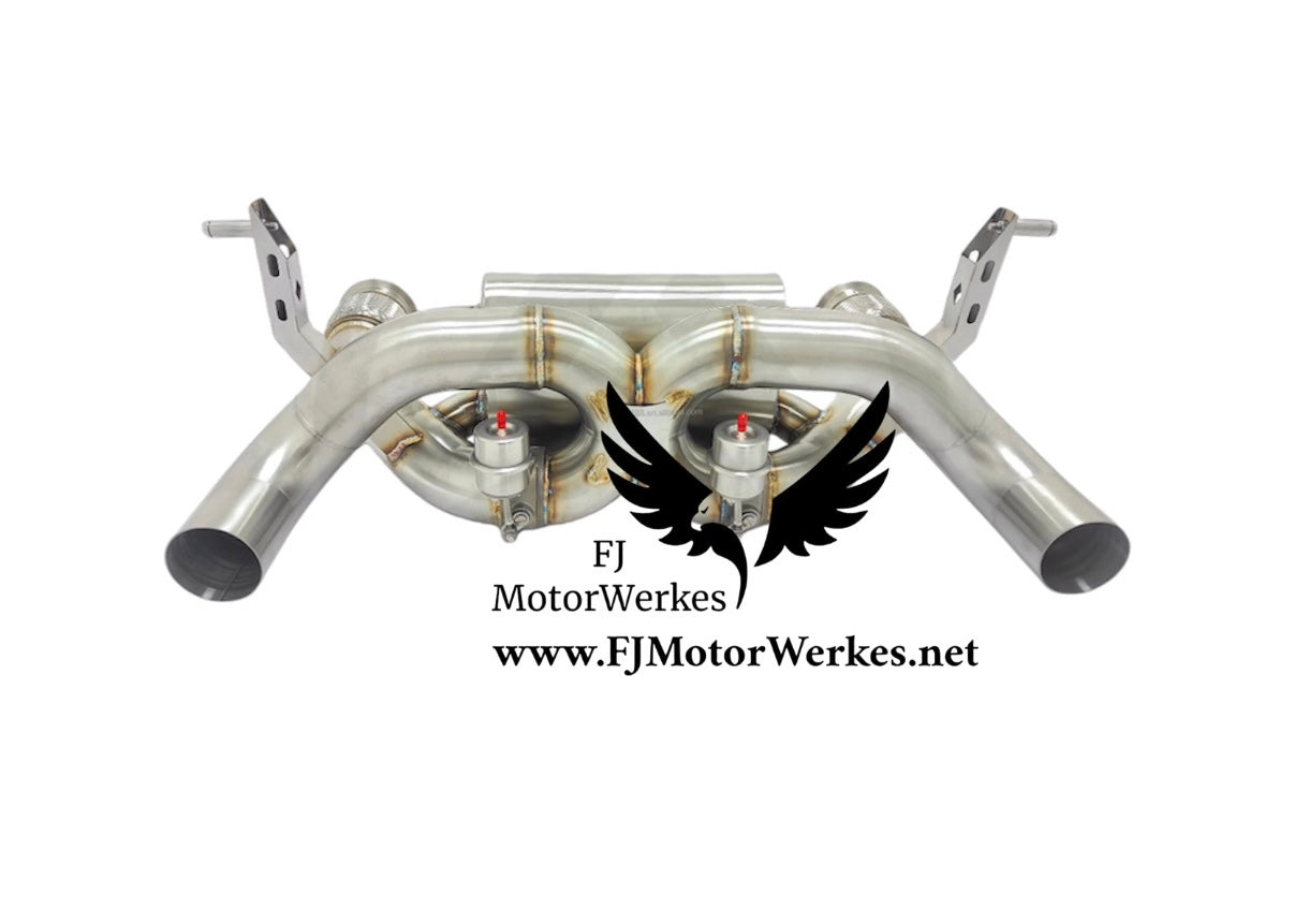 FJM Lamborghini Huracan Valved High Flow Catback Evo Performante STO