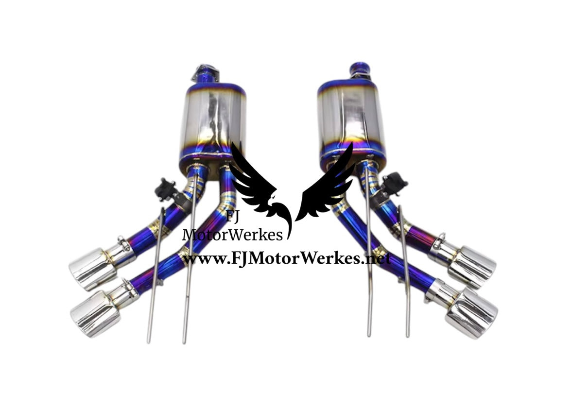 Mercedes-Benz G63 AMG Titanium Valved Catback Exhaust System (W463) 2013–2018