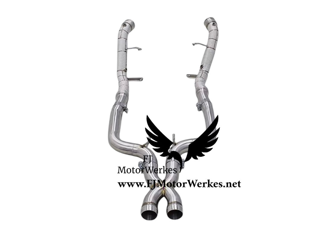 Mercedes-Benz S65 AMG Downpipe Catless Midpipe V12 6.0L BiTurbo 2014–2019