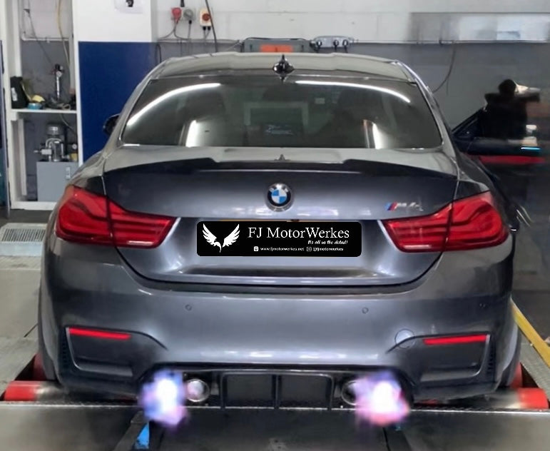 BMW M3 F80 / M4 F82 F83 – Stage 2 Performance Package
Custom ECU & Gearbox Tune with Hardware Upgrades 530–550bhp)